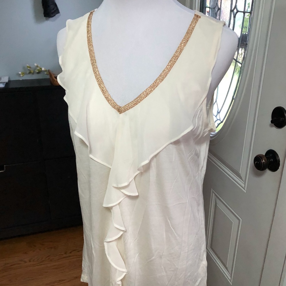Banana Republic sleeveless top. Sz. L. EUC!